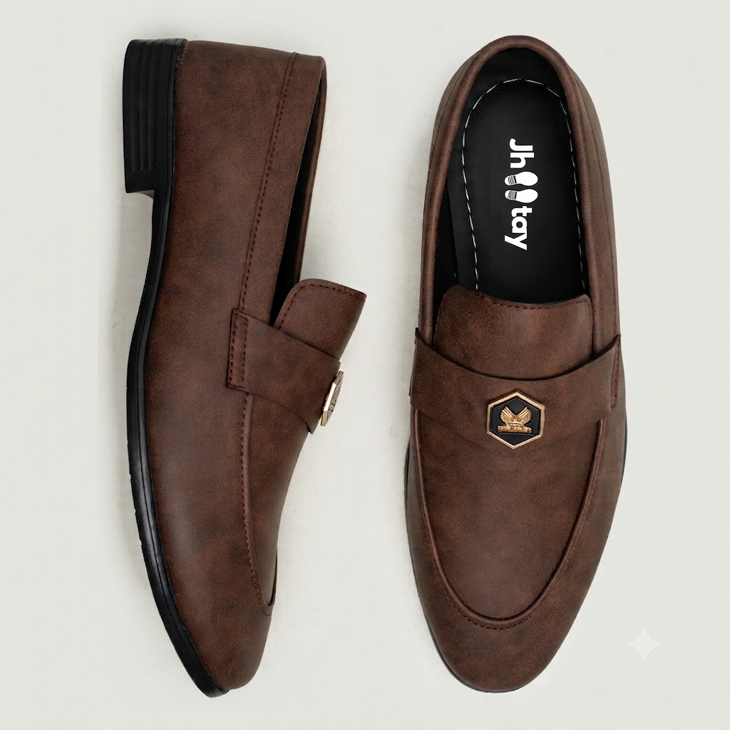 Brown Matte Loafer