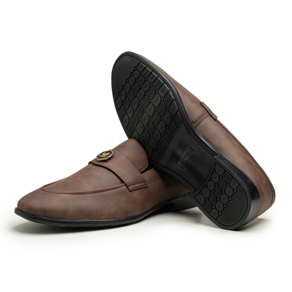Brown Matte Loafer