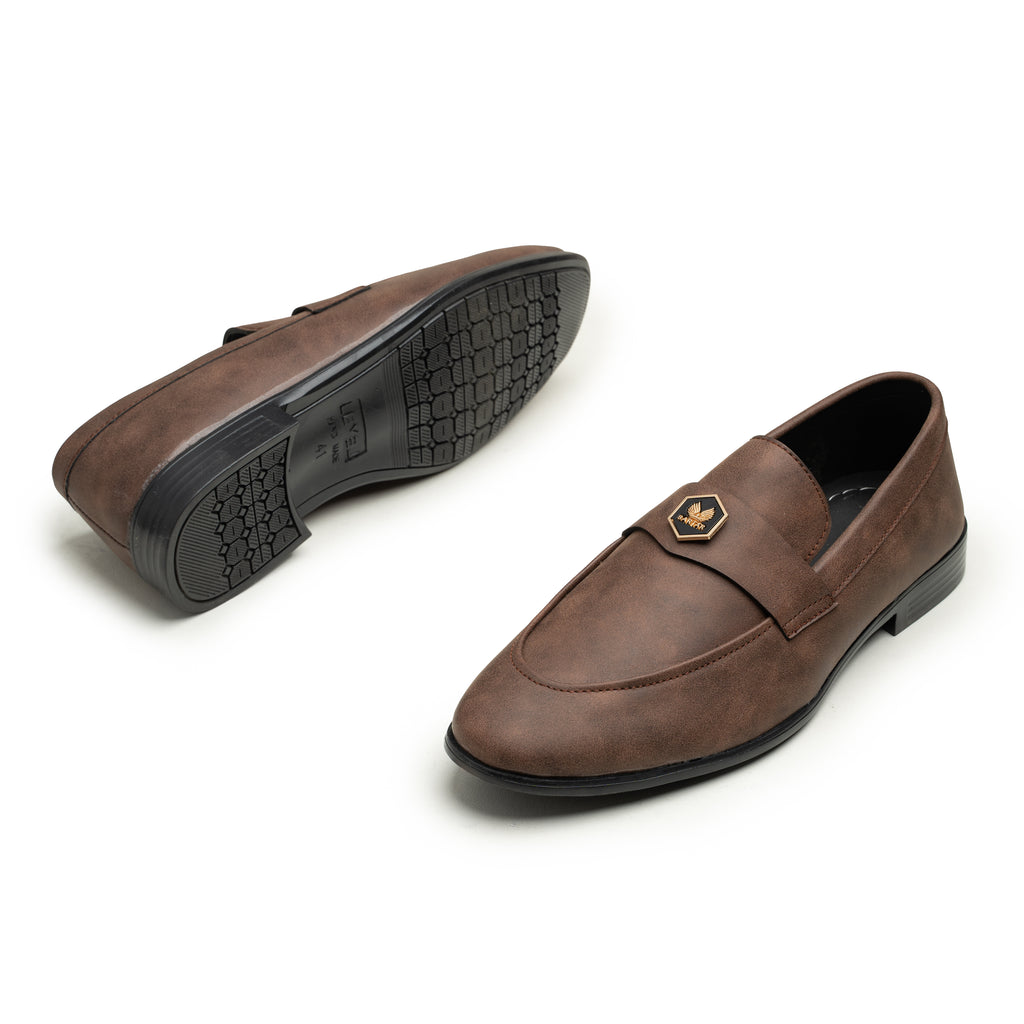 Brown Matte Loafer